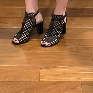 Via Spiga Caged Sandal Heels - Sz 7